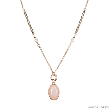 Колье Fiore Luna, ROSE QUARTZ